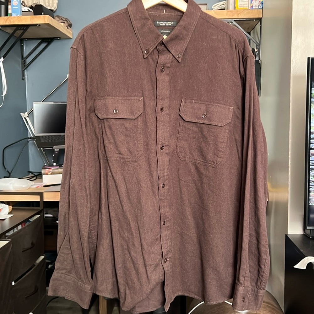 Banana Republic Brushed Cotton Shirt